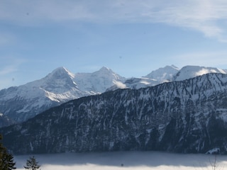 Ausblick Eigernordwand Mönch Jungfrau