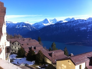 Ausblick von der Ferienwohnung