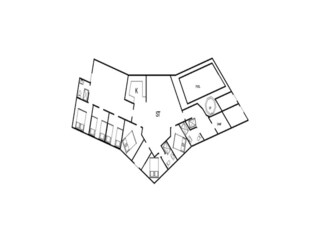 Casa per le vacanze Blåvand Pianta del piano 42