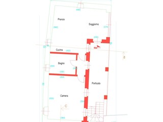 Apartamento de vacaciones Bossolasco Plano de planta 41