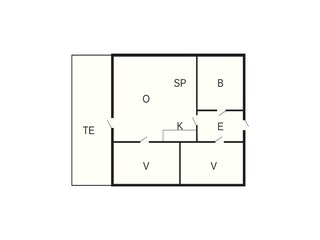 Vakantiepark Hasle Grondplan 21