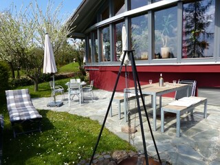 Draußen essen und trinken