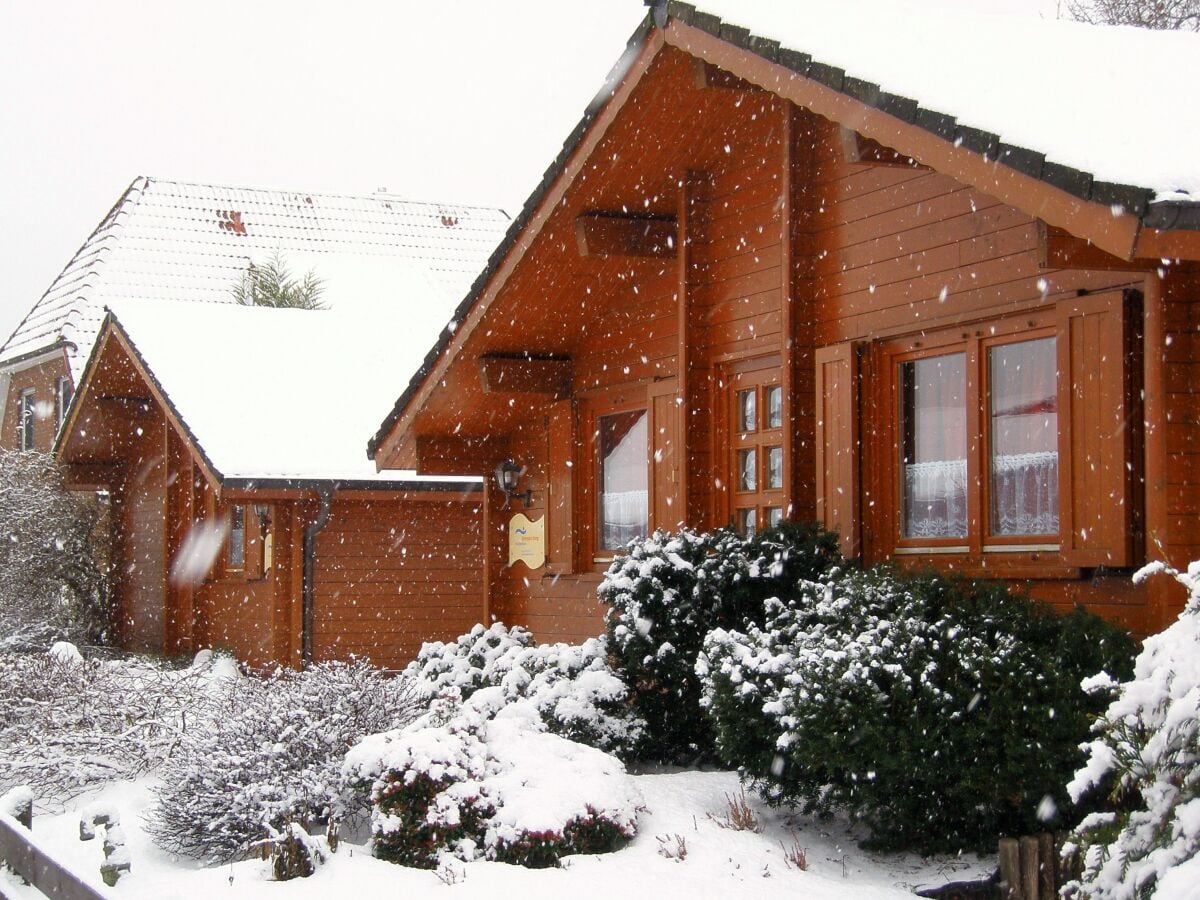 Haus im Schnee