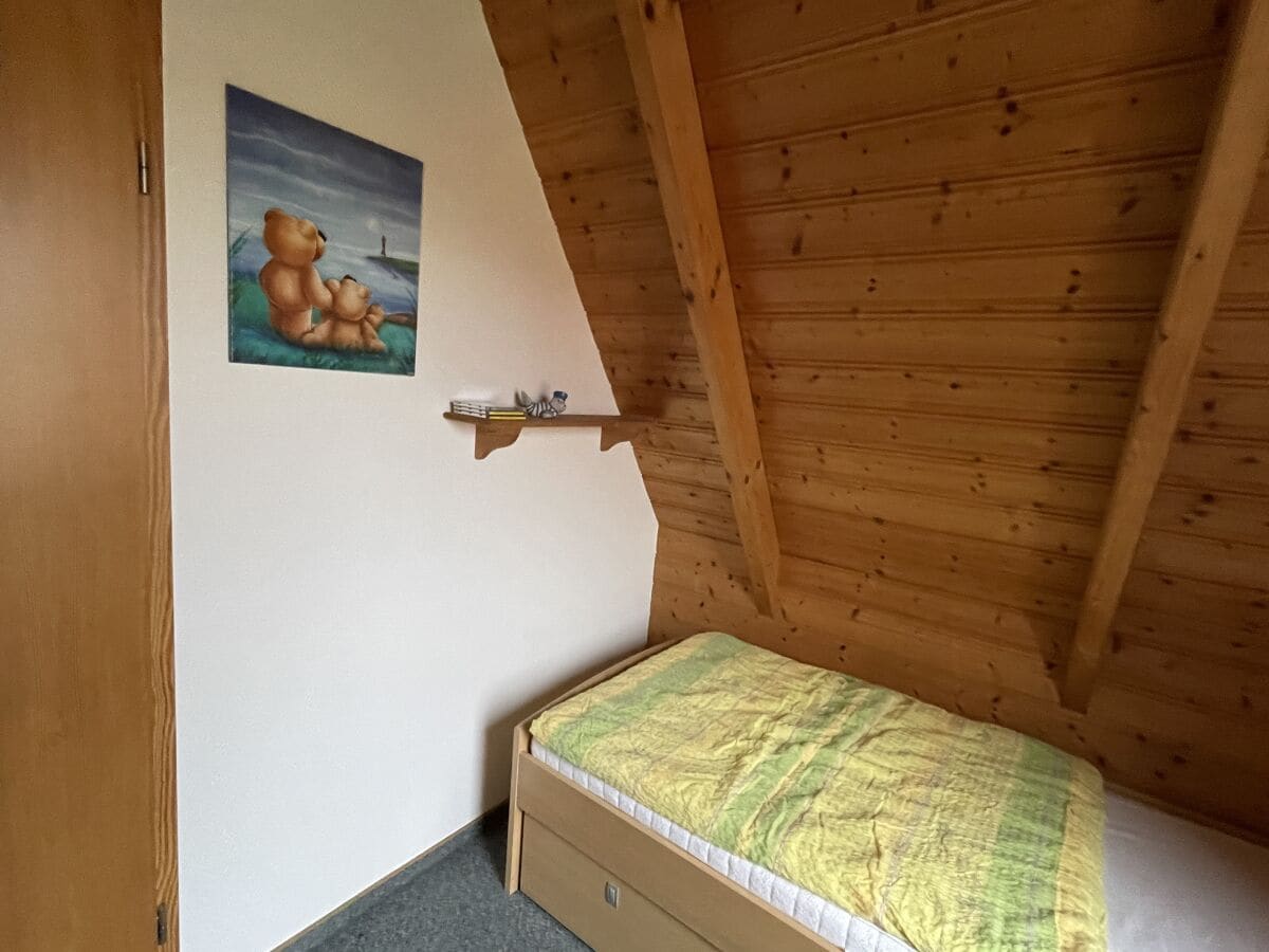 Schlafzimmer mit 2 Einzelbetten