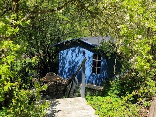Gartenhäuschen vor dem Hauthaus