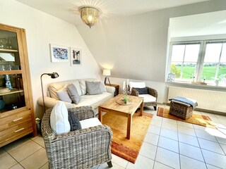 Sitzecke im Wohnzimmer