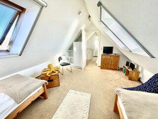 Das Dach ist ein Refugium für Kleine und Große