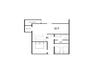 Vakantiehuis Bork Havn Grondplan 33