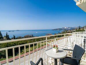 Villa Samba - Superior One-Bedroom Apartment with Balcony and Sea View - Mlini - image1