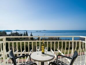 Villa Samba -  Luxury One-Bedroom Apartment with Balcony and Sea View - Mlini - image1