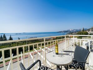 Villa Samba - Standard One-Bedroom Apartment with Balcony and Sea View - Mlini - image1