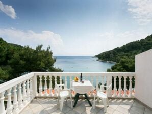 Apartments Franka Saplunara-One-Bedroom Apartment with Terrace and Sea View No1 - Saplunara - image1