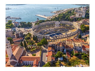 The Pula Arena, a Roman amphitheatre