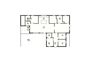 Casa per le vacanze Blåvand Pianta del piano 3