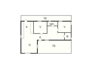 Vakantiehuis Sankt Anna Grondplan 19