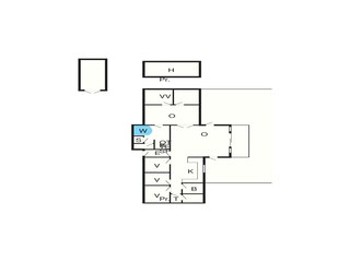 Casa de vacaciones Høll Plano de planta 2