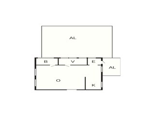 Vakantiehuis Hölö Grondplan 12