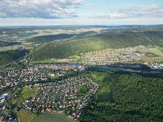 Der Blick auf Bodenwerder