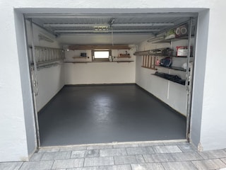 Abschließbare Garage