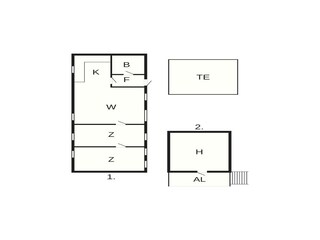 Vakantiehuis Balka Strand Grondplan 17