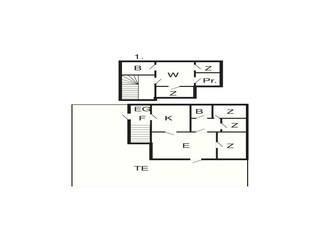 Vakantiehuis Nässjö Grondplan 9