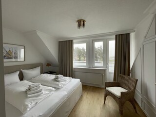 Schlafzimmer mit Balkon