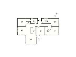 Ferienhaus Fjellerup Strand Grundriss 21