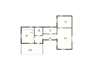 Vakantiehuis Siljansnäs Grondplan 25