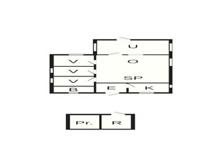 Maison de vacances Rørvig Plan d'étage 34