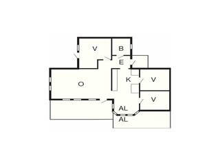 Ferienhaus Degeberga Grundriss 4