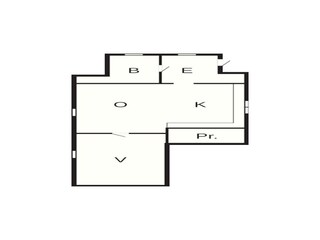 Vakantiehuis Gränna Grondplan 16