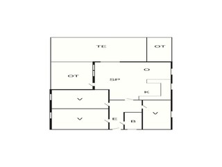Maison de vacances Eskov Strandpark Plan d'étage 35