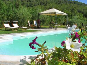 Beeindruckende Villa in Cortona mit Swimmingpool - Poggioni - image1