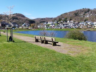 Blick zum Rursee