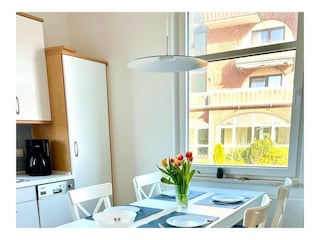 Küche und Essbereich