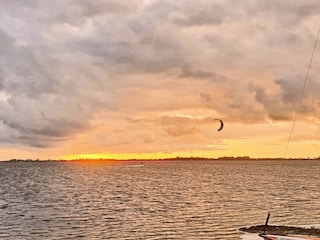 Einer von vielen beeindruckenden Sonnenuntergängen