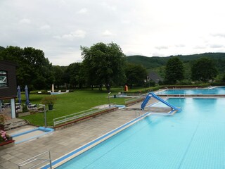 Freibad mit 3 sep. beheizte Becken