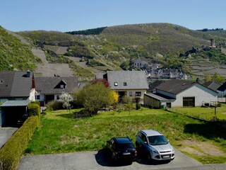 Blick vom Balkon