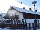 street view in winter time