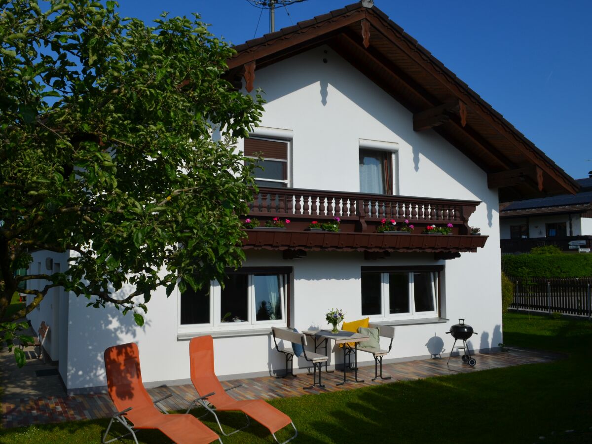 Garden and Terrace in Summer