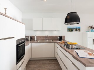 offene Hochglanzküche