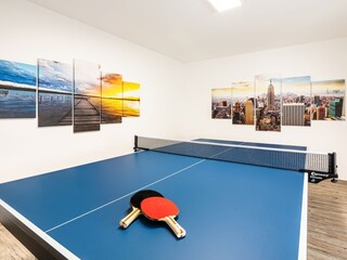 Tischtennis im Souterrain