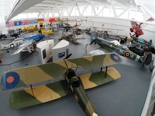 Flugzeugmuseum in direkter Umgebung