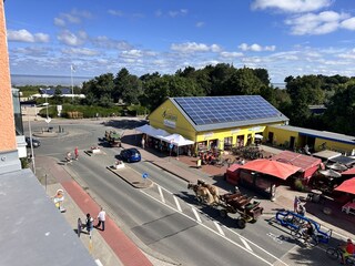 Blick von der Dachterrasse