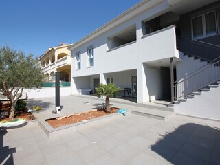 The back of the house