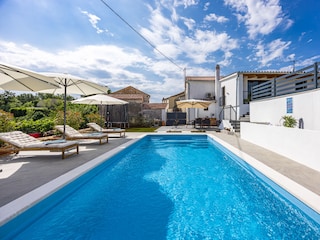 Die Villa mit privatem Pool