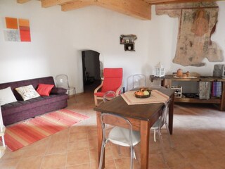 Ausschnitt vom Wohn-/ Esszimmer