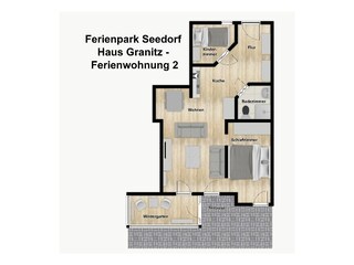 Appartamento per vacanze Sellin Registrazione all'aperto 4