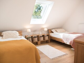 Schlafzimmer3 (oben) Betten zusammenstellbar