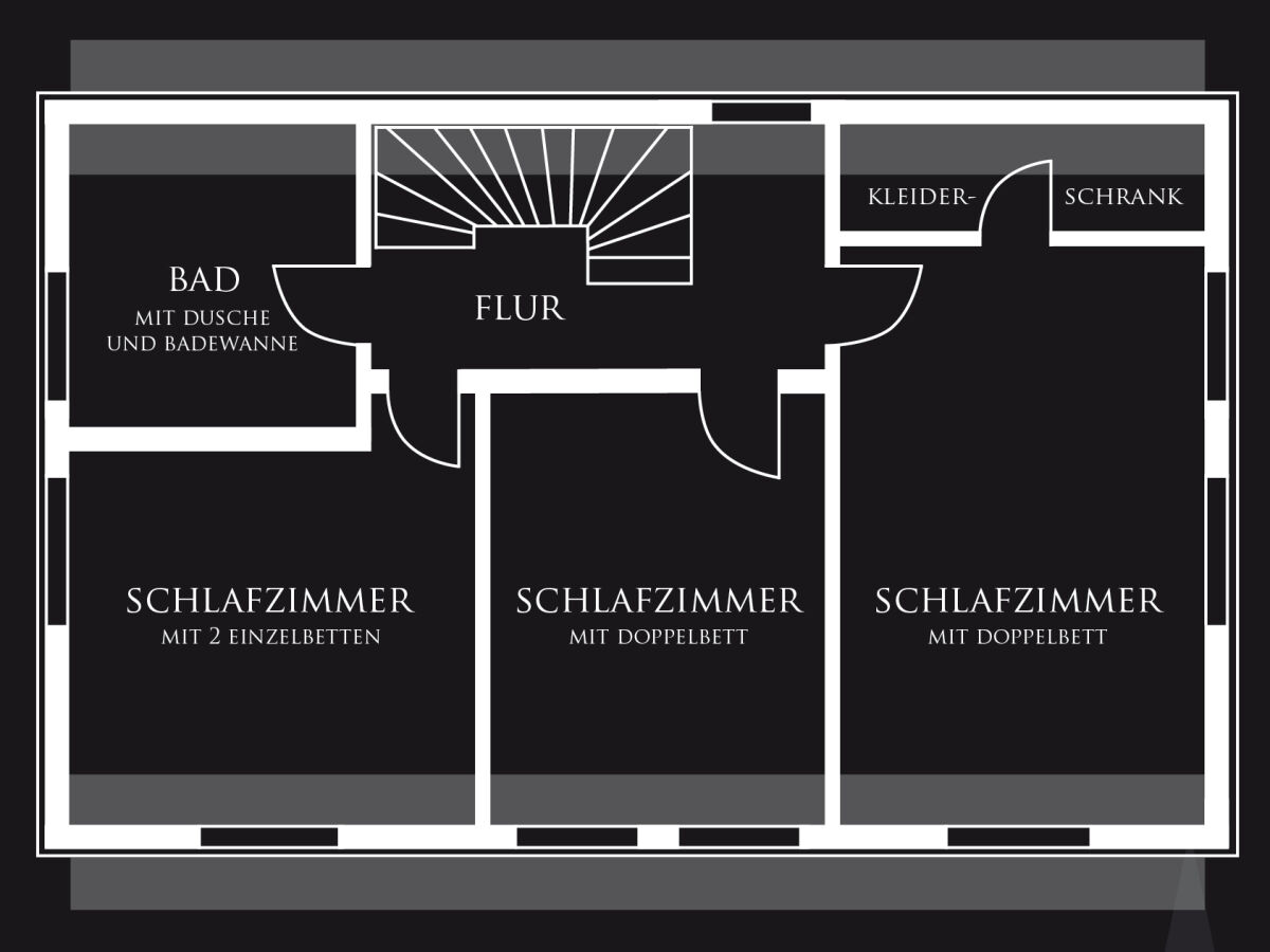 Grundriss 1. Stock